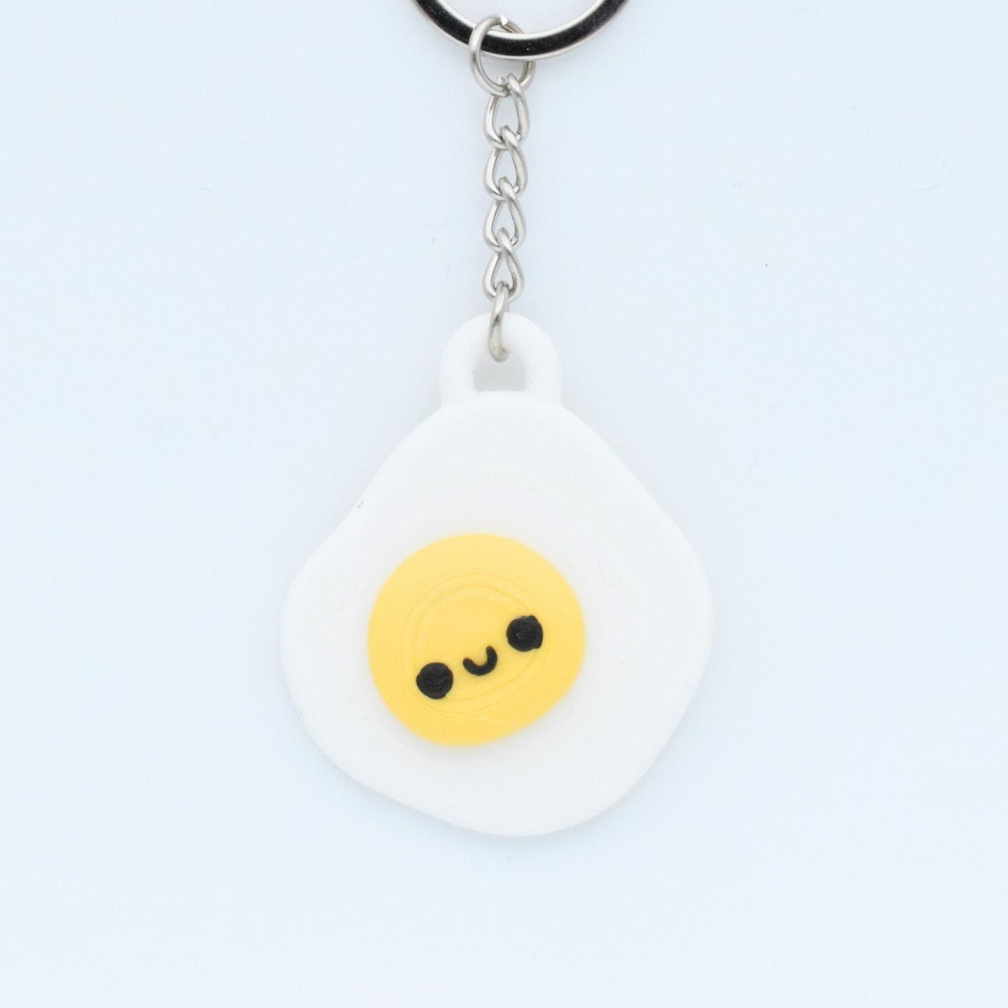 Fried Egg Keychain